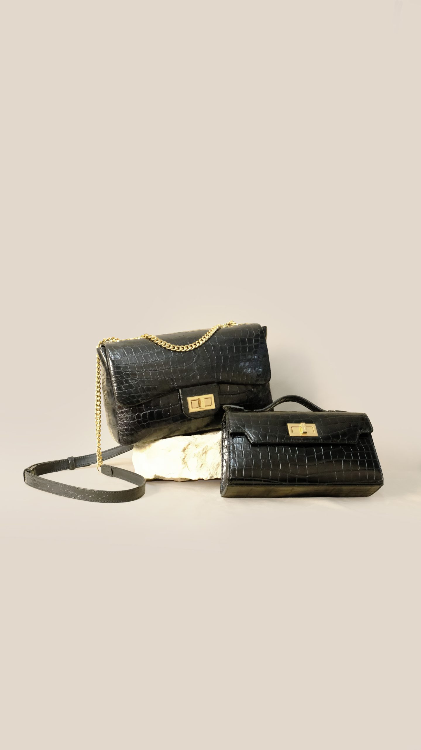 Luxury Exotic Handbag Online in Crocodile Material